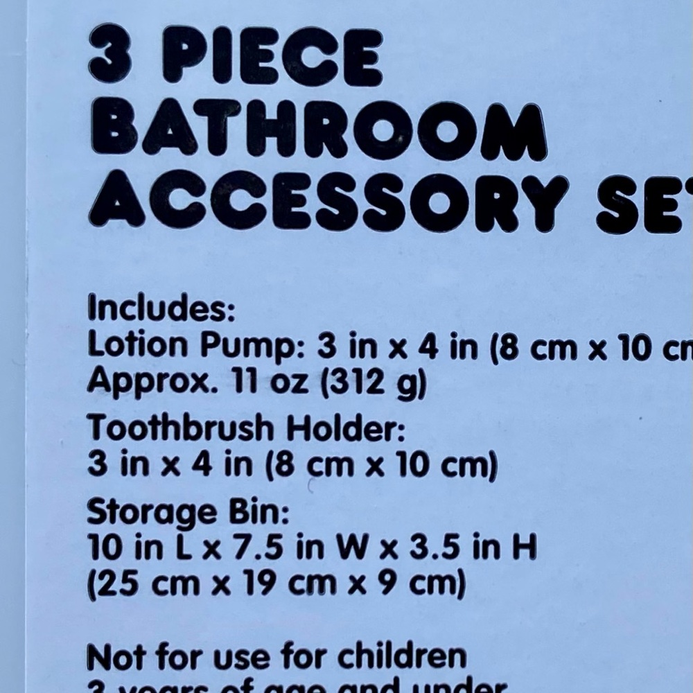 Hello Kitty 3 Pc. Bathroom Set 🆕 - Picture 7 of 10